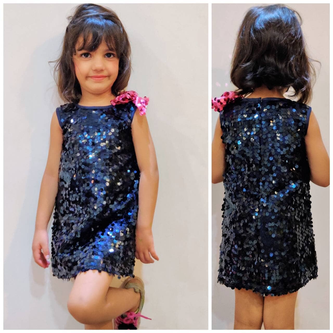 Stargirl Blue Sequin Dress | Sassy Shortcake
