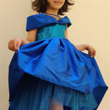 Sky and Star Hi Low Party Dress Gown Forever Kidz 