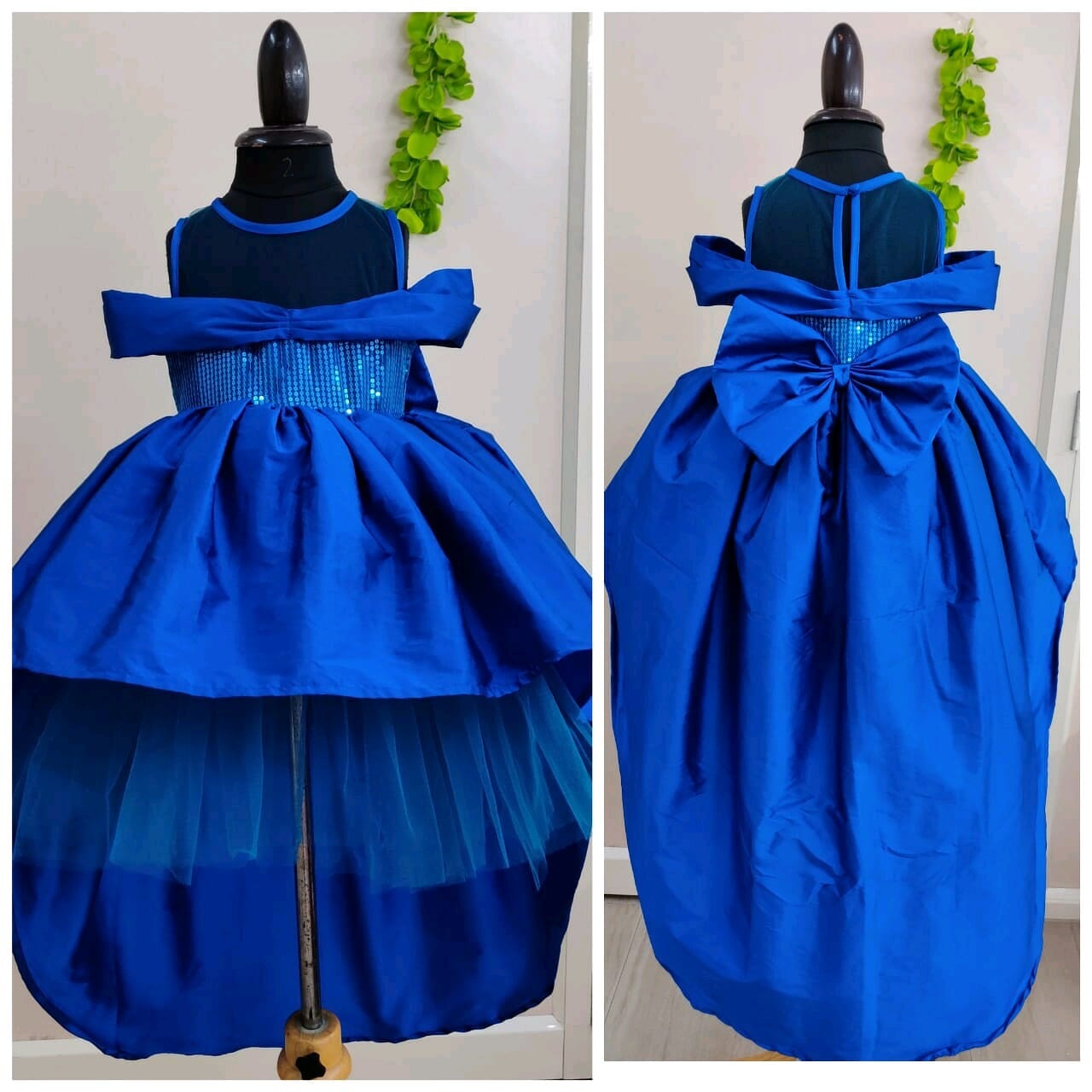 Sky and Star Hi Low Party Dress Gown Forever Kidz 