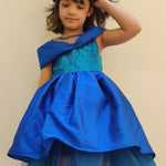 Sky and Star Hi Low Party Dress Gown Forever Kidz 